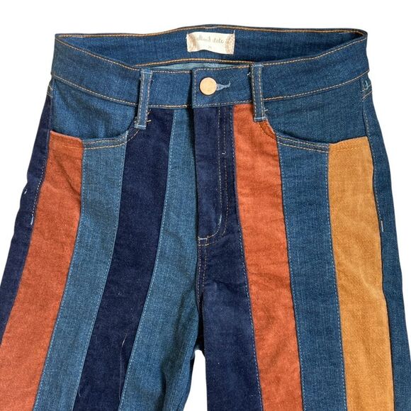 Altar'd State Retro Striped Flare Jeans 
Size 26 - Picture 2 of 7